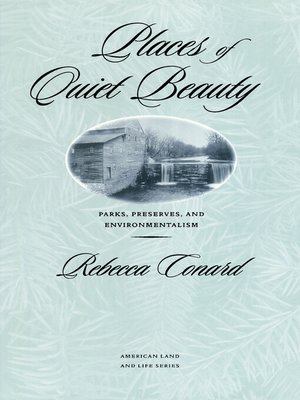 cover image of Places of Quiet Beauty